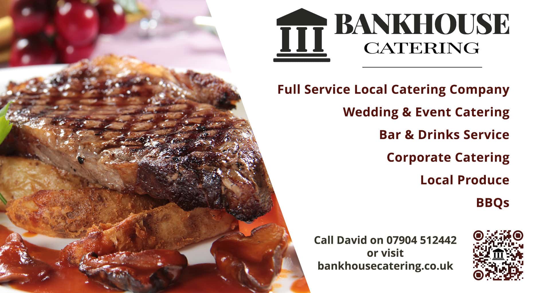 Bankhouse Catering for all event catering in east lothian